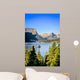 Vertical Landscape Mountain Range Wall Decal