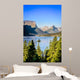 Vertical Landscape Mountain Range Wall Decal