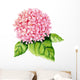 Pink Hydrangea Watercolor Wall Decal
