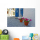 Beautiful White Streets Greece Wall Decal