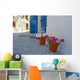 Beautiful White Streets Greece Wall Decal