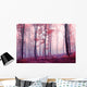 Fantasy autumn color forest Wall Mural