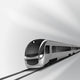 Modern High Speed Train Wall Decal