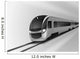 Modern High Speed Train Wall Decal