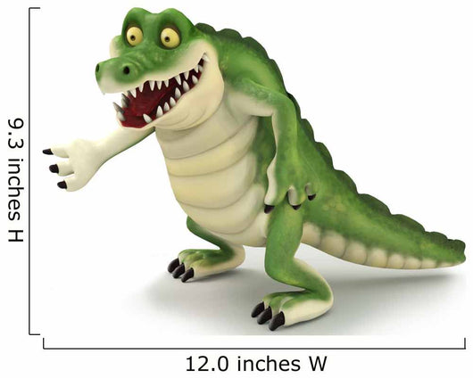 Croc Looking Mad Wall Decal