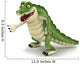 Croc Looking Mad Wall Decal