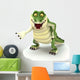 Croc Looking Mad Wall Mural