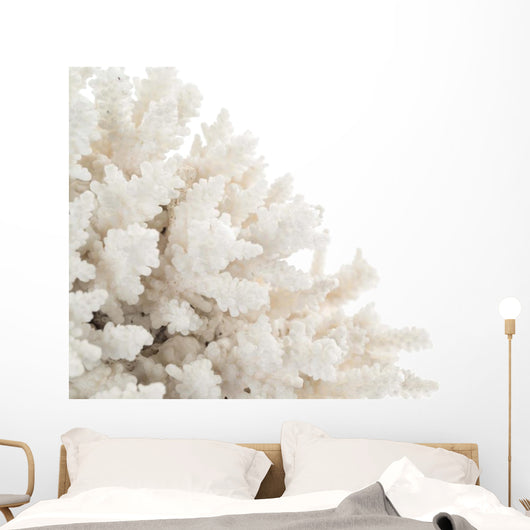 White Coral Wall Decal
