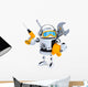 Construction Robot Wall Decal