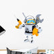 Construction Robot Wall Decal