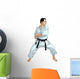 Karate illustration Wall Decal