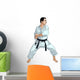 Karate illustration Wall Decal