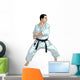 Karate illustration Wall Decal