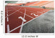 athletics track Wall Mural