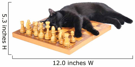 Napping Chessboard Cat Wall Decal
