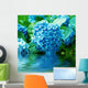 Hydrangea Flowers Wall Mural