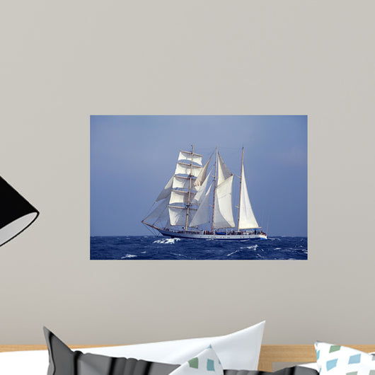Tall Ship Sea 2 Wall Decal