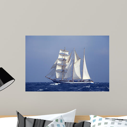 Tall Ship Sea 2 Wall Decal