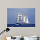 Tall Ship Sea 2 Wall Decal