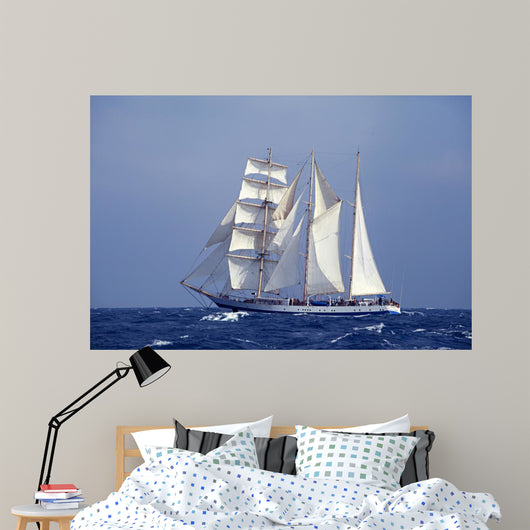 Tall Ship Sea 2 Wall Decal
