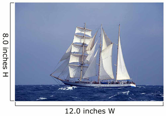 Tall Ship Sea 2 Wall Decal