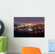 Night over the city of Seoul Wall Mural