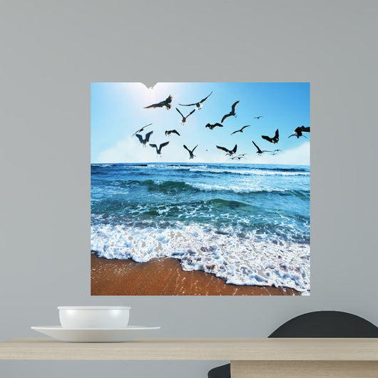 Sea Gulls Wall Decal