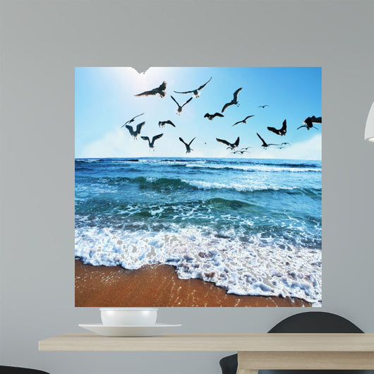 Sea Gulls Wall Decal