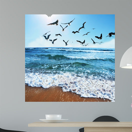 Sea Gulls Wall Decal