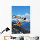 Kunstsnowboarder Wall Decal