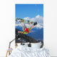Kunstsnowboarder Wall Decal