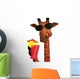 Relaxation Giraffe Wall Decal