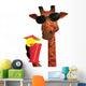 Relaxation Giraffe Wall Decal