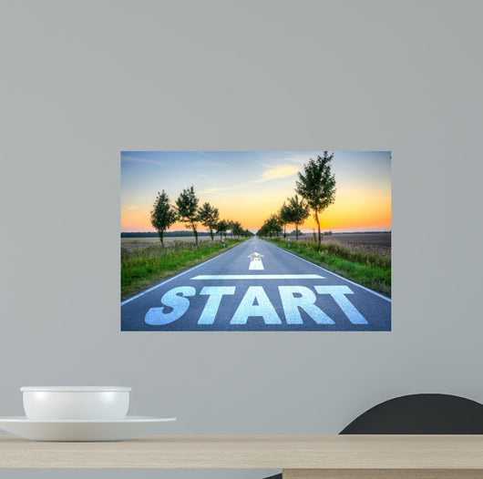 Start Wall Decal