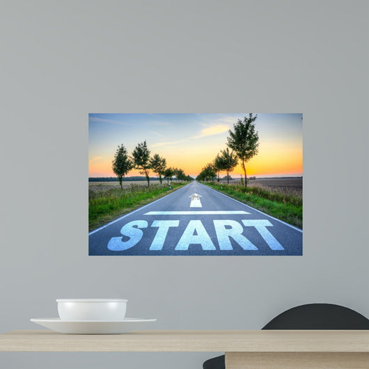 Start Wall Decal