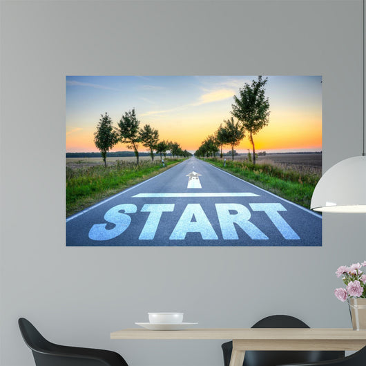 Start Wall Decal