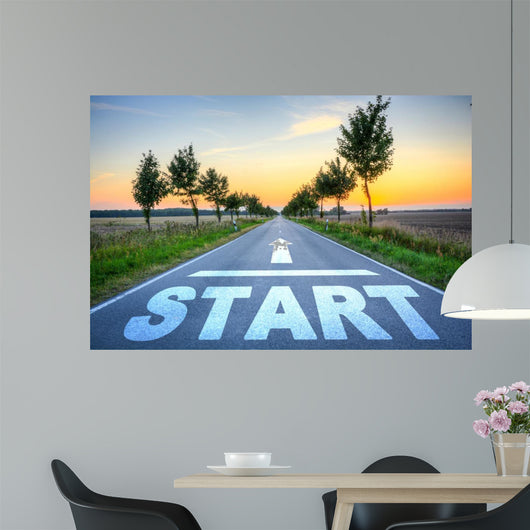 Start Wall Decal