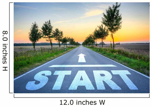 Start Wall Decal