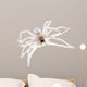 Translucent Spider White Wall Decal
