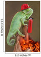 Chameleon Firefighter Wall Decal