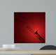 Trombone with Musical Symbols Wall Decal