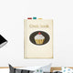 painted cookbook with bookmarks Wall Decal