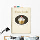 painted cookbook with bookmarks Wall Decal