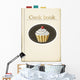 painted cookbook with bookmarks Wall Decal