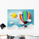 Hot air balloon Wall Mural