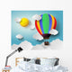 Hot air balloon Wall Mural
