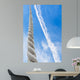 Rope Rises to Blue Wall Decal