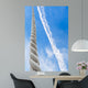 Rope Rises to Blue Wall Decal