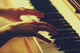 Woman Hands Playing Piano Wall Decal