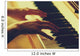 woman hands playing piano Wall Mural